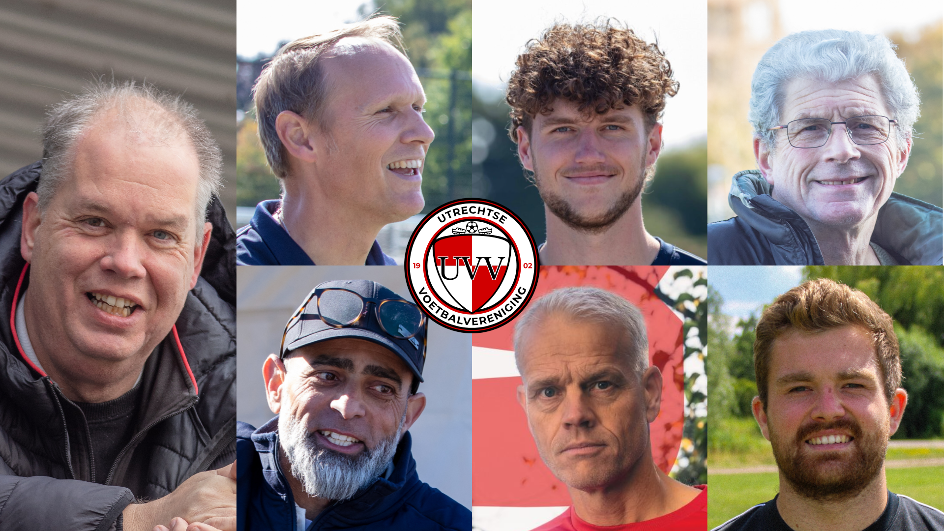 Maak kennis met het technisch team van de UVV-jeugd: Stefan, Roemer, Henri, Benali, Wander, Marten en Sander